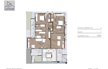 Mattarello - Residenza EVA - planim piano primo