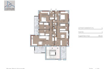 Mattarello - Residenza EVA - planim piano secondo