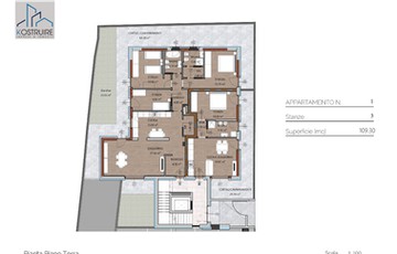 Mattarello - Residenza EVA - planim piano terra
